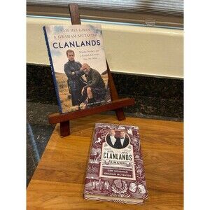 2 clanslands books with Sam and graham (outlander)